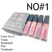 Carregar imagem no visualizador da galeria, Kit 4 Batons Mate Líquido HUDA BEAUTY