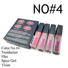 Carregar imagem no visualizador da galeria, Kit 4 Batons Mate Líquido HUDA BEAUTY
