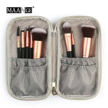 Carregar imagem no visualizador da galeria, Bolsa Portátil de Pincéis de Maquiagem moda Marble Case Beauty Brush
